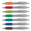 Silvex Silver Retractable Ball Pens - Image 3