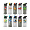 Drink Bottles Clear and Black