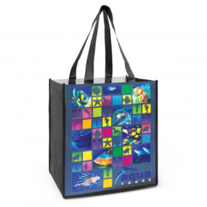 Emblazoned Logo Carrie Tote Bag