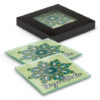 Tuscany Glass Square Coasters - Set of 2 - Image 3