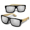 Tropical Reflects Sunglasses - Bamboo