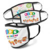 Vivid Tri-Layer Reusable Masks