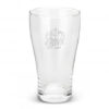 Schooner Beer Glass Logo Branded