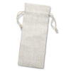 Zora Cotton Drawstring Wine Bags - Image 4