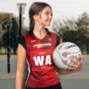 Velcro Attached Womens Netball Bibs