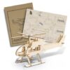 Helicopter Timber Figurines
