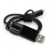 50cm Braided Charging Cables - Image 4