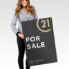 Core Flute Sign 600x900mm