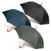 Umbrellas w Wooden Shaft