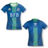 Interlock Polyester Womens Rugby T-Shirts - Image 3