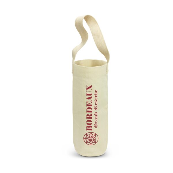 Simon Natural Cotton Wine Totes - Image 3